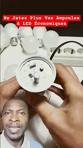 Don't Throw Away Your Energy-Saving LED Bulbs, How to Repair a 20W Solar LED Lamp or Bulb