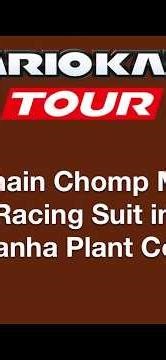 Mario Kart Tour- Chain Chomp Mii Racing Suit in Piranha Plant Cove