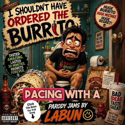 I Shouldn’t Have Ordered The Burrito #parodyjamsbylabun