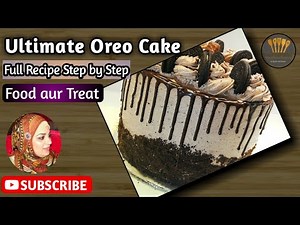 Oreo Biscuit Birthday Cake | Ultimate Oreo Birthday Cake by Food aur Treat