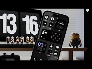 iOS 18 Home Screen Setup on Android | Best Minimal iOS Look for Your Phone!