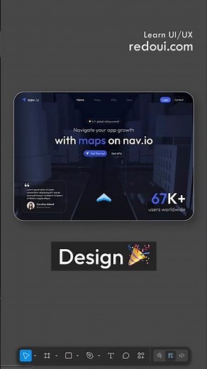 Wireframe vs Design ⚡ Figma #dvxui #redoui #uiux #design #webdesign #figmauidesign #figma