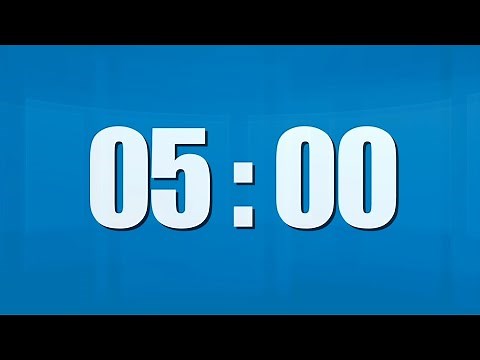 5 Minute Countdown Timer - WITH MUSIC