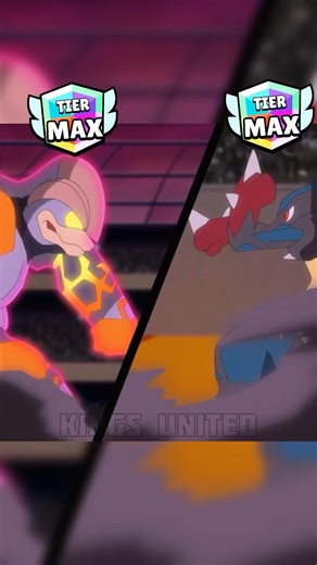 Gigantamax Machamp Vs Mega Lucario #pokemon #trending #shorts #viral #popular #trend #short #yt #fyp