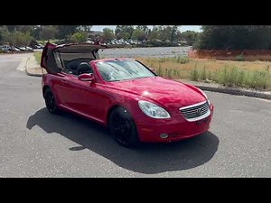 2002 Lexus SC430 - Absolutely Red - Convertible Top Operation