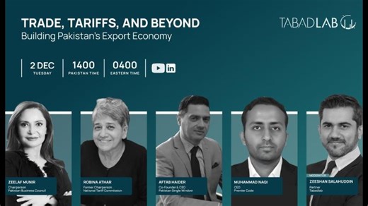 Trade, Tariffs, and Beyond: Building Pakistan’s Export Economy | ADNAN PASHA Siddiqui