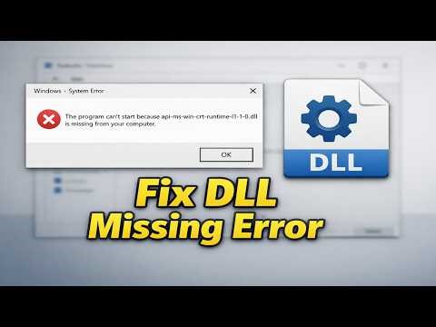 How To Fix api-ms-win-crt-runtime-l1-1-0.dll Missing