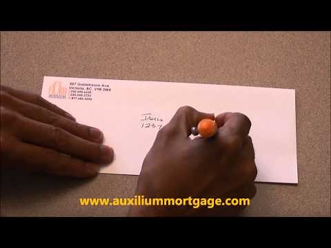 How to address an envelope