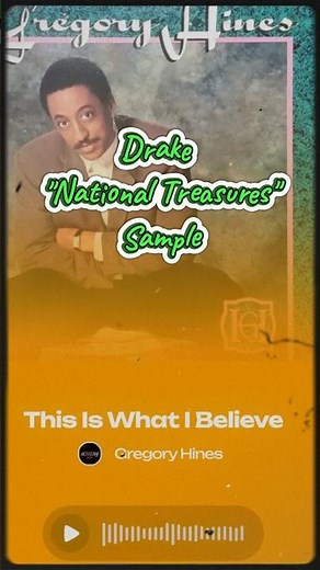 Drake "National Treasures" Sample Originated From #drake #iceman #hiphop