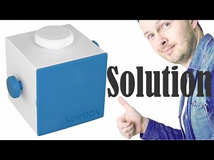 Keebox Blue Sequential Discovery Box - Solution