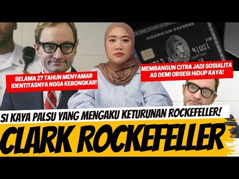 SI KAYA PALSU YANG MENGAKU KETURUNAN ROCKEFELLER - CLARK ROCKEFELLER