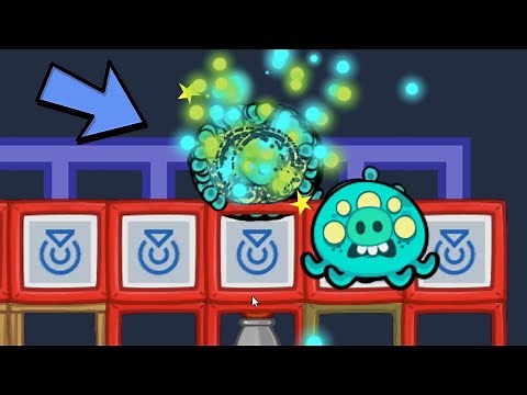 Bad Piggies - COMPRESS THE ALIEN PIG TIGHTLY TO MAKE EXPLODE! (Alien Pig Gun)