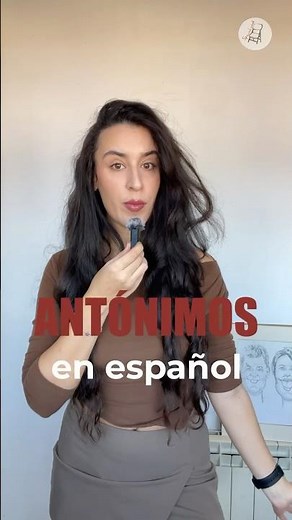 Antónimos básicos en español 🇪🇸
