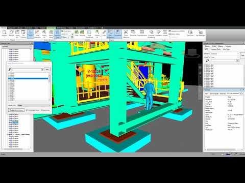 Advance Steel Properties Visible in Navisworks - Proof of Concept