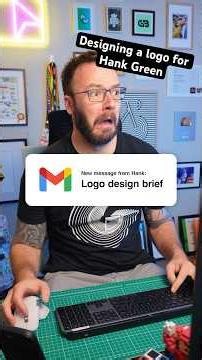 👁️ Designing a logo for Hank Green
