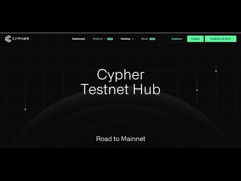 🚀 Cypher Testnet Epoch 2 Guide: Earn Daily Points and Claim $DEAI Rewards! 💰