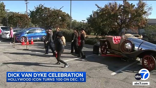 638K views · 27K reactions | Dick Van Dyke turns 100 on Dec. 13, 2025. See how the city of Malibu is celebrating the legendary actor! | ABC7 Morning Show | Facebook
