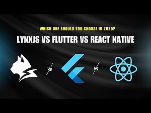 LynxJS vs Flutter vs React Native | Best Mobile App Development Framework for 2025?