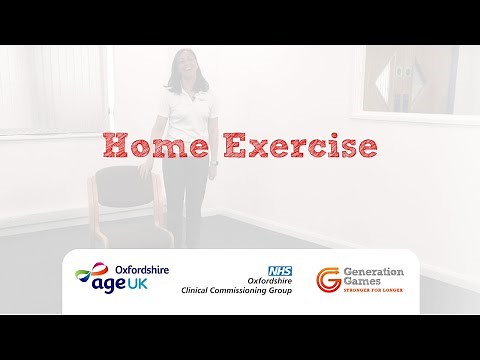 Home Exercise: Session 1 by Generation Games – with Sarah Wheatley, Postural Stability Instructor