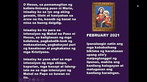 TAGALOG Morning Offering and monthly Intention for February | Apostleship of Prayer Philippines