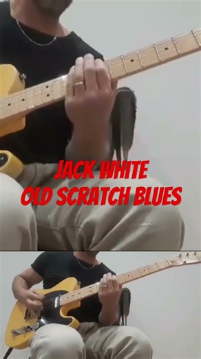 Jack White - Old Scratch Blues #shorts #shortguitarcover