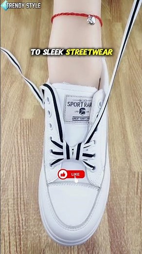 How to Tie Shoelaces Stylishly 👟 Trendy Shoe Lace Styles 2025 #Shoelaces #Shorts