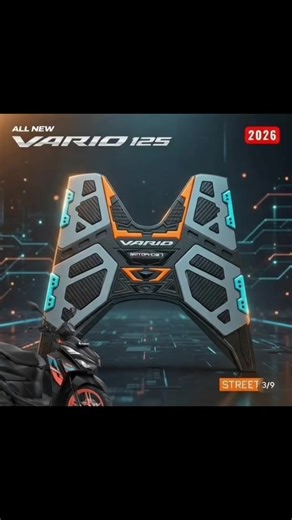 Karpet Pijakan Kaki Vario 125 CBS / Vario 125 CBS ISS / Vario 125 Street 2026 Step Floor Rubber – New Product#aksesoris #hondavario #murahberkualitas