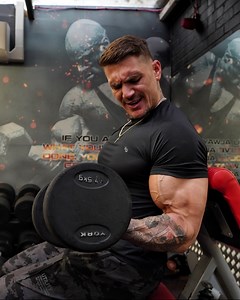 186K views · 4.3K reactions | Mass Building Arms Workout 1) Seated DB Curls - 3 x 8-10 (Every Set, Drop Set) 2) Dual Cable Extensions - 3 x 8-10 (Every Set, Drop Set) 3) Reverse Grip EZ Bar Curls - 3 x 10-12 4) Overhead Machine/DB Extensions - 3 x 10-12 5) Machine/DB Preacher Curls - 3 x 10-12 6) Bench Dips - 3 x AMRAP (90sec Rest Between Sets & 2min Between Exercises, DON’T BE A B*TCH) #biceps #triceps #workout | Ross Dickerson | Facebook