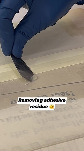 3.5K views · 30 reactions | Removing tape residue after the tape removal process 﫠 #reels #satisfying #restoration | Fourth Cone Restoration | Facebook
