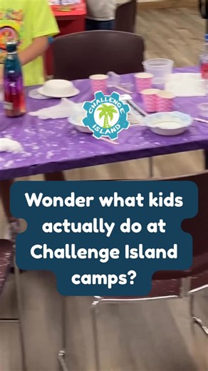 Challlenge Island NWA on Instagram: "Wondering what kids actually do all day at Challenge Island camps? They’re building, testing ideas, collaborating with teammates, and working through hands-on STEM challenges — all in a structured, screen-free environment. . 📅 Spring Break Camps • March 23–27 👉 View locations + register — link in bio . #SpringBreakCampNWA #HandsOnLearning #STEMKids #ScreenFreeKids #ChallengeIslandNWA"