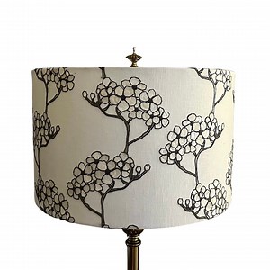 Lamp Shade Floral Lampshade Lamp Shade Unique Lampshade Neutral Lampshade Embroidered Luxury Lampshade Lamp Shade Lampshade White Lampshade - Etsy