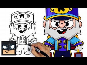 How To Draw Bellhop Mike | Brawl Stars - Videos For Kids