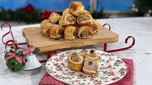 Donal's festive sausage rolls