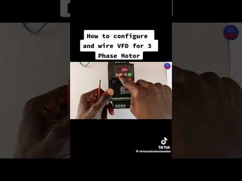 CONFIGURATION OF VARIABLE FREQUENCY DRIVE (VFD) ‪@INSPITECH.24‬