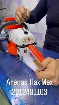 Cómo encender una motosierra 1