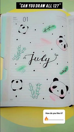 "Can You Draw All 12?" | 12 Months, 12 Drawings 🎨 January to December Art Challenge#canvathecrafty