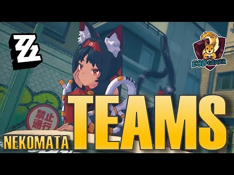Best Teams for Nekomata in Zenless Zone Zero | Beginner Guide to Nekomata Team Comps