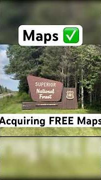 MAPS - SUPERIOR NATIONAL FOREST