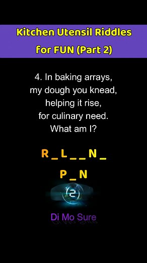 5.2K views · 97 reactions | Part 2 of kitchen riddles #dimosure #test #quiz #riddles | Di Mo Sure | Facebook