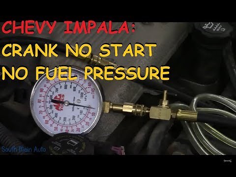 Chevrolet Impala: Crank No Start: Fuel Pump Diagnosis