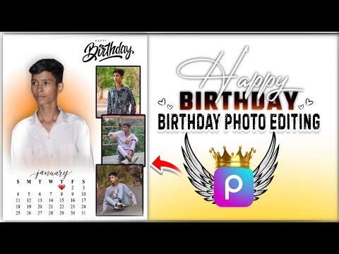 🔥Birthday Photo Editing Boy || Happy Birthday Photo Editing || Birthday Photo Editing In Instagram