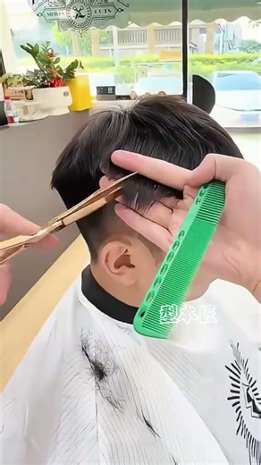 🤩The power of hair cutting and barbar shop🤩