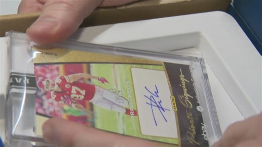 Fake Travis Kelce trading cards used in new QR code scam: Kansas City authorities