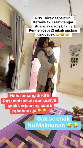 696K views · 8K reactions | Hahaha #reels #reelsfb #fbpro #iburumahtangga #irt #fyp #THR | Prisna Pratiwi | Facebook