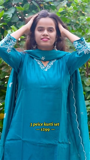 Latest trending kurti set collection #indhus