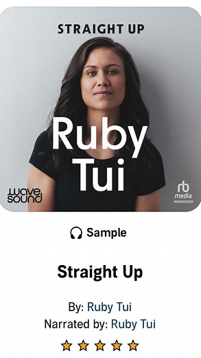 Ruby Tui on Instagram: "Getting through that was an experience 😮‍💨 Audio book out now for your ears only❤️ Via @audible 📖"