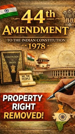 44th Amendment #india #constitutionofindia #amendmentbill #constitution