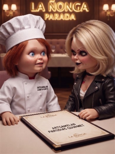 LA ÑONGA PARADA - ARTGAMELAB PARODIAS GOURMET ¡Claro que sí! Aquí tienes una descripción optimizada para TikTok con los hashtags ideales para tu video de ARTGAMELAB: ¡Chucky consigue chamba en un restaurante fifí de alta cocina! 🔪🍳 Pero atender a los clientes y cumplirle caprichos a la pinche patrona no será nada fácil... y menos cuando Tiffany aparece de la nada para arruinarle el turno. 😱😂 ¡No te pierdas esta parodia gourmet con el buen Chucky y sus albures pasados de lanza! #artgamelab #c