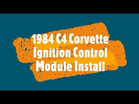 1984 C4 Corvette Ignition Control Module Install