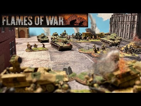 Blood on the Streets: Berlin Germans vs Berlin Soviets, Flames of War Late War Battle Report.